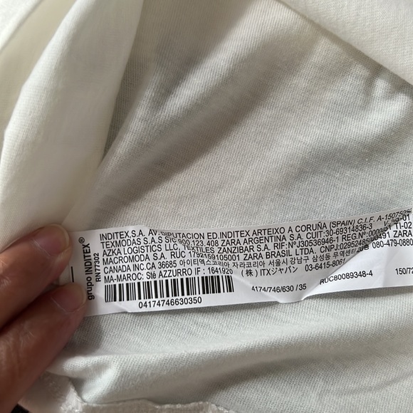 Zara shirt for girls size 11-12 - Picture 6 of 7